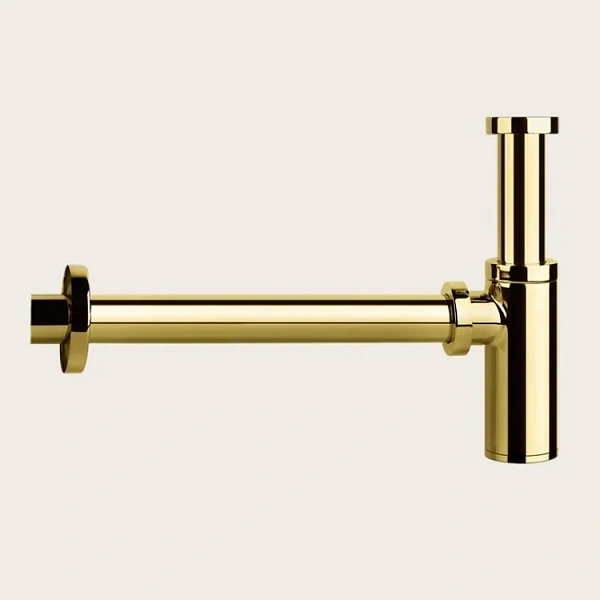 GESSI Сифон для раковины, круглый, цвет Gold PVD
