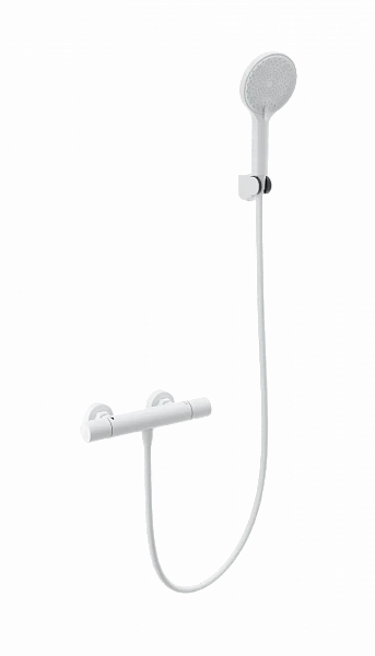 Смеситель для душа с термостатом WONZON & WOGHAND, Белый матовый (WW-B3013-A-MW), шт