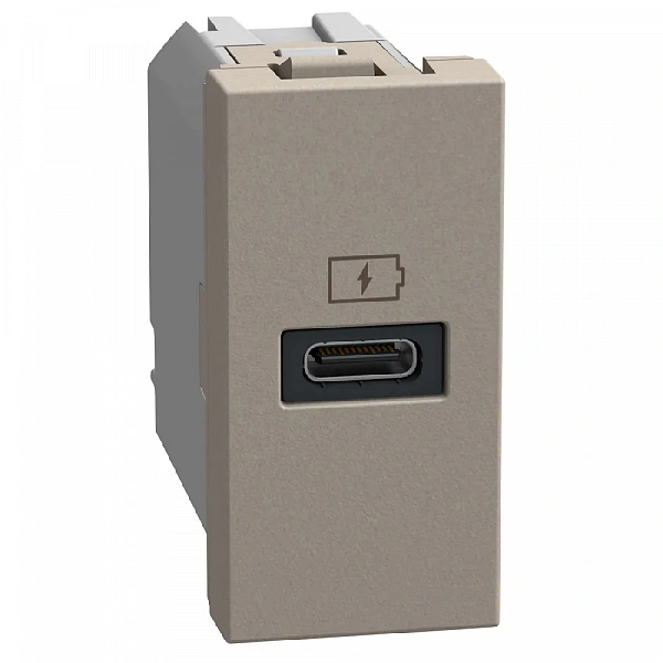 Light Now - Зарядное устройство USB-C PD,  1 модуль, камень