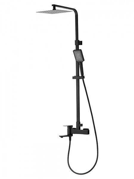 Душевая система WONZON & WOGHAND EDGE, Черный матовый (WW-88739003-MB), шт