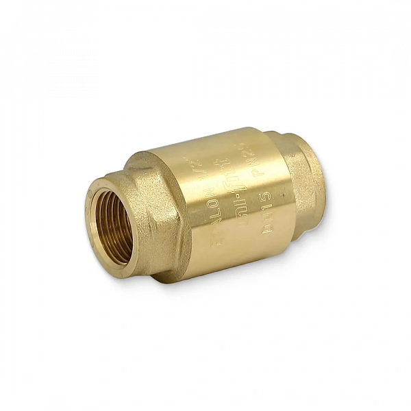 Клапан обратный BВ 1/2" ETALON пружинный с металлическим затвором Uni-Fitt