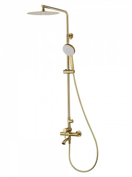 Душевая система WONZON & WOGHAND TOR, Брашированное золото (WW-88047073-BG), шт