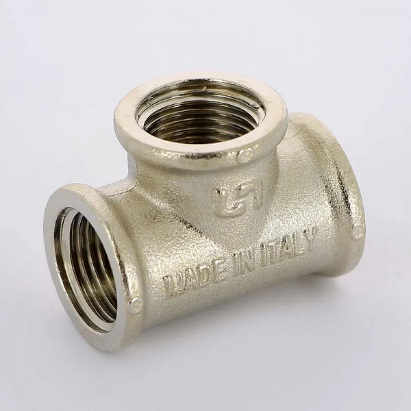 Тройник В 1/2' никелированный Uni-Fitt