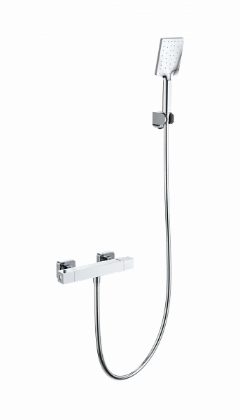 Смеситель для душа с термостатом WONZON & WOGHAND STAY 3, Хром (WW-B2062-A-CR), шт