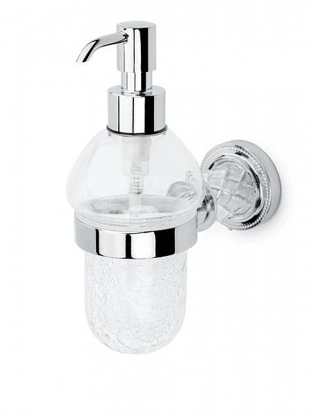 Boheme Настенный диспенсер MURANO CRYSTAL хром  _Комплект