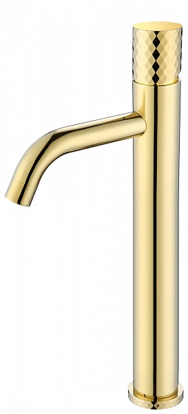Boheme Смеситель STICK для умыв. выс. GOLD DIAMOND GOLD_Комплект