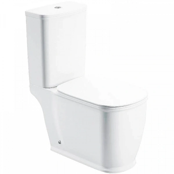 Унитаз-компакт безободковый BelBagno PRADO BB10150CP/BB10150SC