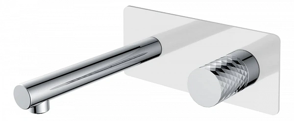 Boheme Смеситель STICK из стены WHITE DIAMOND CHROME