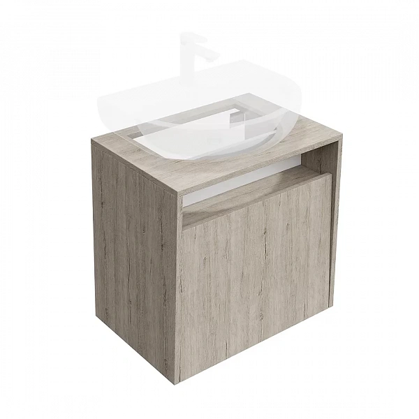 Kerama Marazzi PRO.60.1/OAK.O Тумба PRO подвесная 1 ящик 60, дуб Орегон