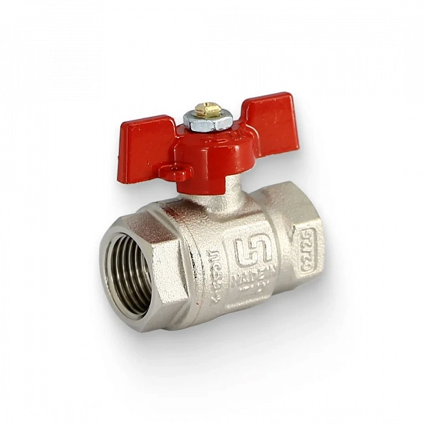 Кран ВВ 1/2" полнопроходной, бабочка ETALON Uni-Fitt