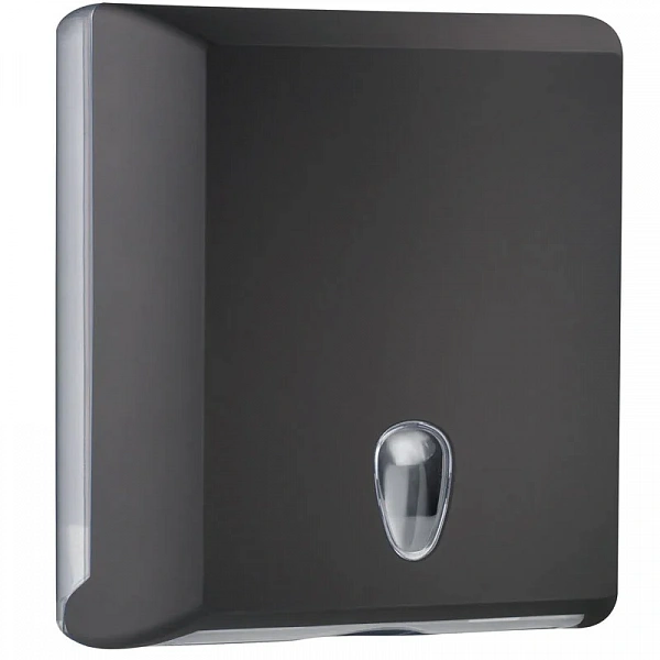 Диспенсер бумажных полотенец Nofer Black 04031.N