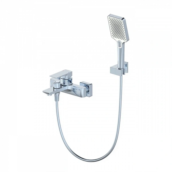 Смеситель для ванны с душем WONZON & WOGHAND EDGE, Хром (WW-88639003A-CR), шт