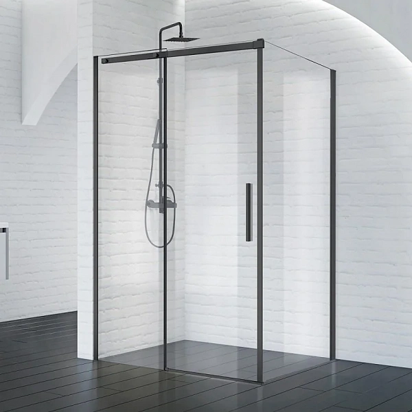 ACQUA-AH-1-140/90-C-NERO Душевой уголок BelBagno
