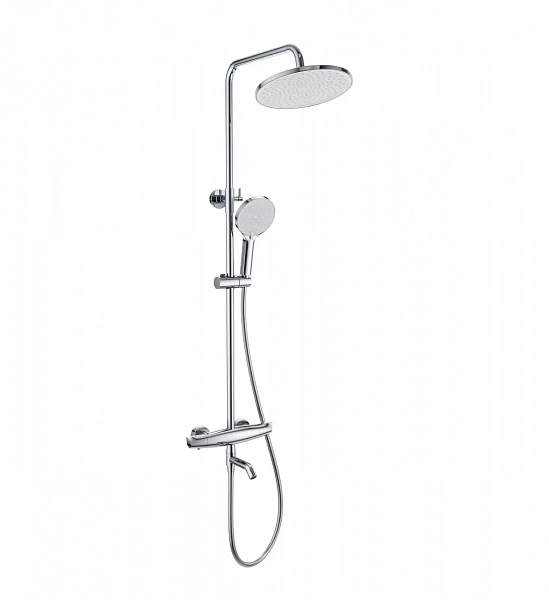 Душевая система с термостатом WONZON & WOGHAND CAPSULE, Хром (WW-B3031-A2-CR), шт