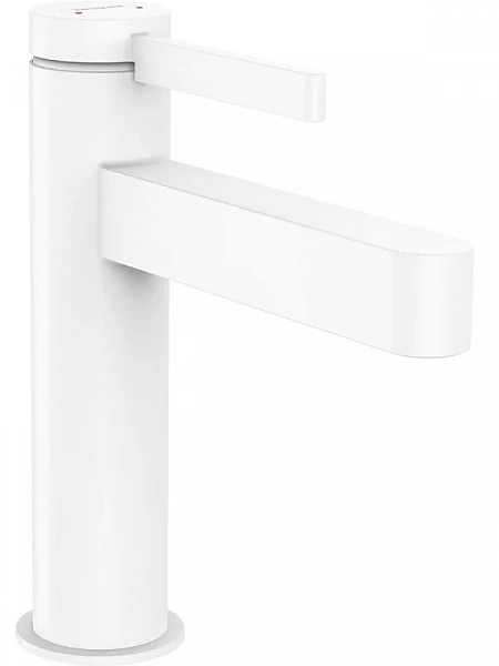 Смеситель для раковины 110, матовый белый Hansgrohe HG Finoris 76020700
