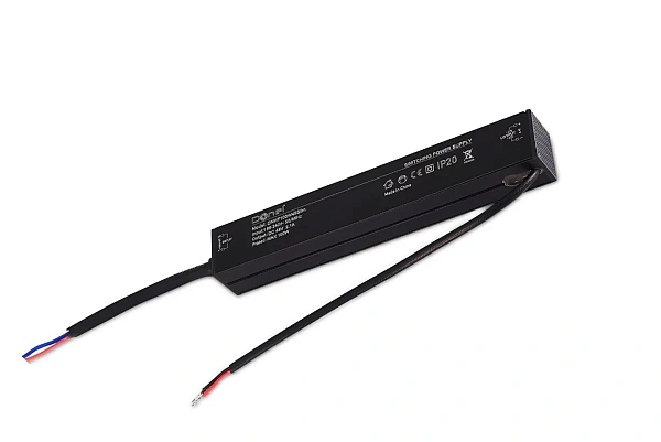Donel,100Вт,DC48В,2,1А,IP20,170x26x22 мм, блок питания для LIGHT WAVE,серия:DN8HF