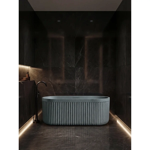 Ванна из искусственного камня AltroBagno Gianni 090212 Granite Gray