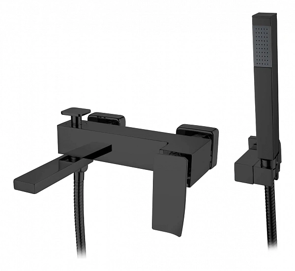 Boheme Смеситель для ванны Q BlackBlack.2_Комплект