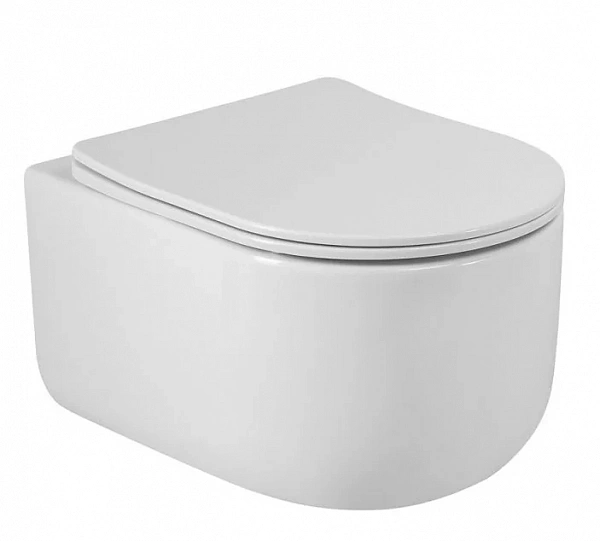 Унитаз подвесной безободковый BelBagno SOFT-TOR BB084CH-TOR/BB2111SC