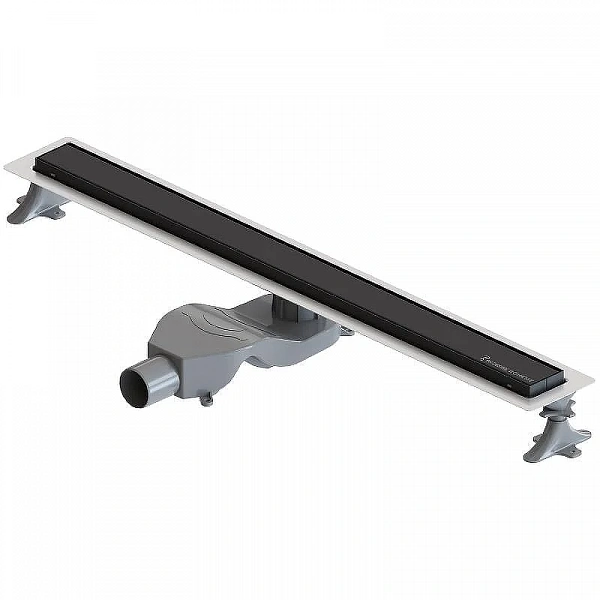 Душевой лоток Premium Linear 60см, нерж.сталь черный
