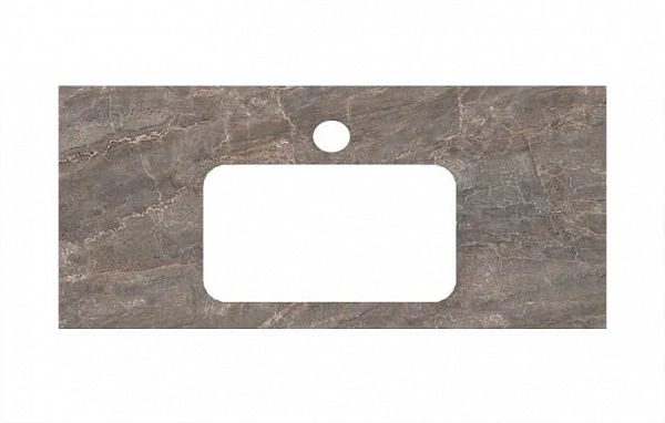 Kerama Marazzi PL3.SG570002R/100 Спец. изделие для раковин, встраиваемых снизу, 100 см Парнас пепель