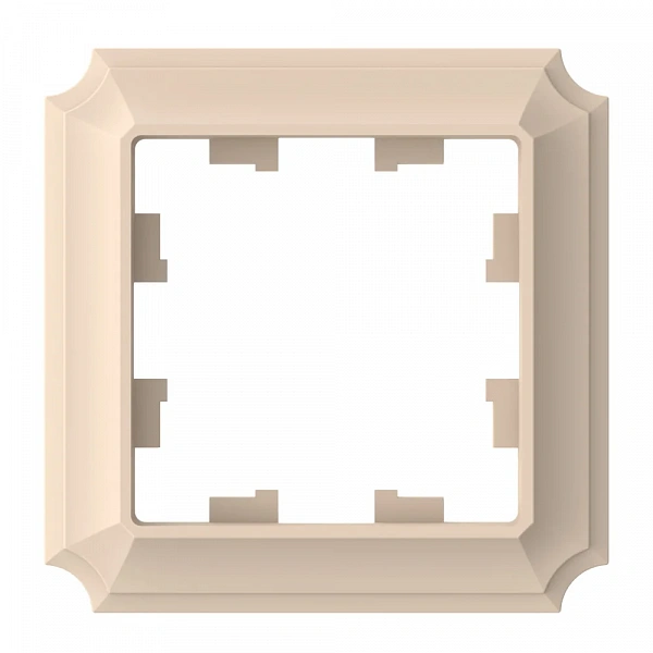 ATLASDESIGN ANTIQUE 1-постовая РАМКА, ПЕСОЧНЫЙ