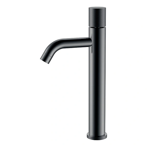 Boheme Смеситель STICK для умыв. выс. Shine Gun Metal высокий с ручкой TOUCH