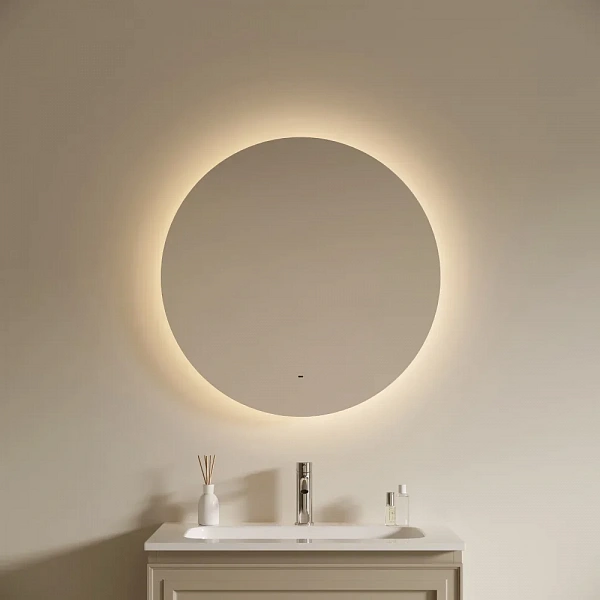 Зеркало для ванной комнаты SANCOS Sfera 2.0 D700 led подсветка 2700K/4000K/5000K SF2.700