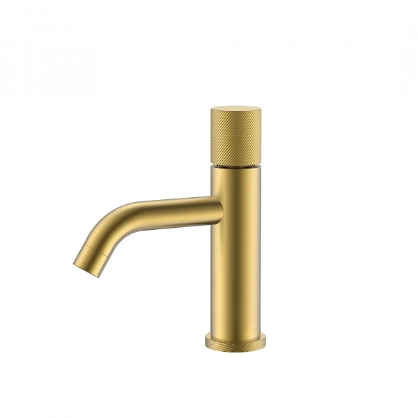 Boheme Смеситель STICK для умыв. низ. MATT GOLD SPIRALE_Комплект