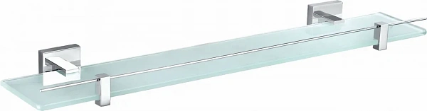 Стеклянная полка для ванной WONZON & WOGHAND POLO, Хром (WW-8927), шт