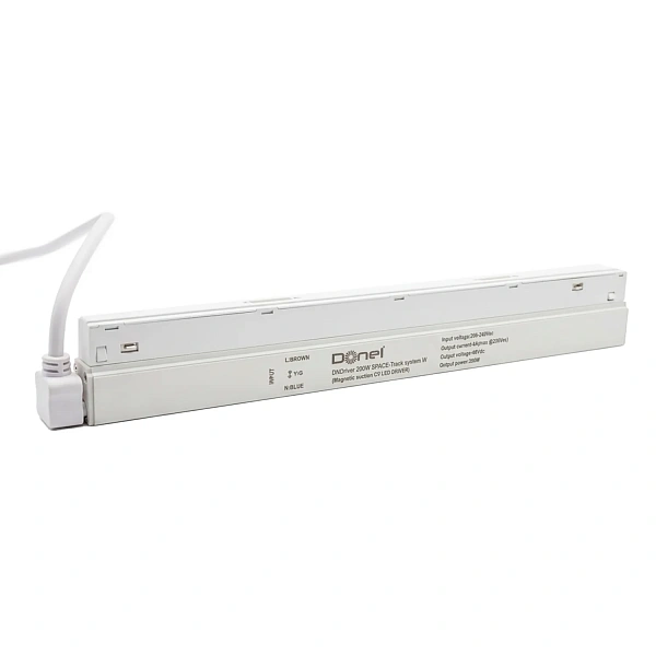 Donel Блок питания 200W 48V 4А устанавливаемый в шинопровод Space Track , L303xW22xH25 мм, белый, се