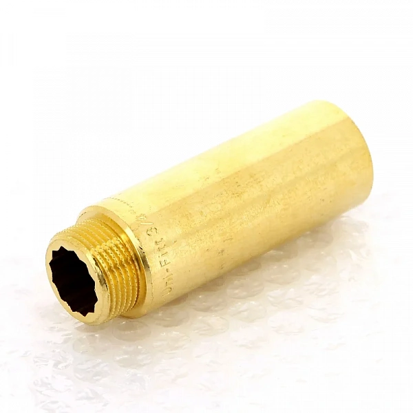 Удлинитель НВ 80 мм х 3/4", латунный Uni-Fitt