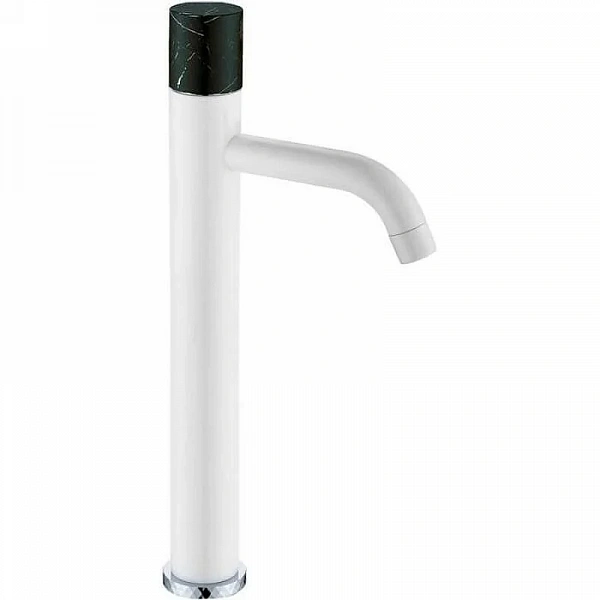 Boheme Смеситель STICK для умыв.выс.WHITE MRAMOR BLACK_Комплект