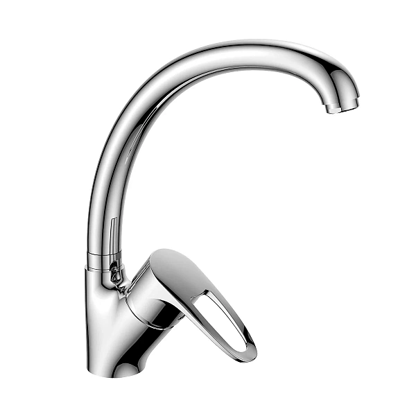 Смеситель для кухни с высоким повортным изливом Decoroom DR70021
