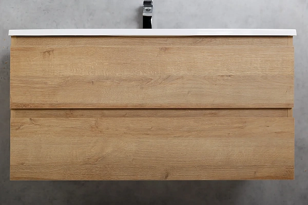 MOLVENO База под раковину подвесная с 2 выкатными ящ, Rovere Rivera, 1000x500x500, MOLVENO-100-2C-SO