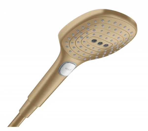 Hansgrohe Select E Ручной душ (лейка) 120 мм, 3 режима, Шлифованная бронза