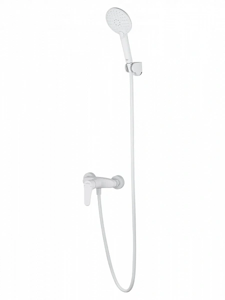 Смеситель для душа WONZON & WOGHAND ALFA, Белый матовый (WW-AE3102-MW), шт