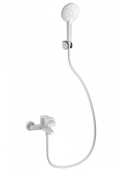 Смеситель для ванны с душем WONZON & WOGHAND, Белый матовый (WW-A30891-MW), шт