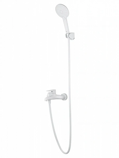 Смеситель для ванны с душем WONZON & WOGHAND ALFA, Белый матовый (WW-AE3204-MW), шт