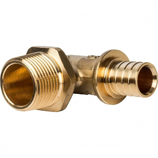 Угольник-переходник с наружной резьбой 20х3/4" Stout