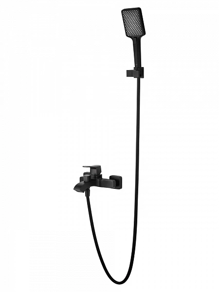 Смеситель для ванны с душем WONZON & WOGHAND FLEX, Черный матовый (WW-88037072-MB), шт