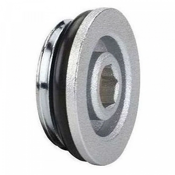 Заглушка Varmega VM09842, НР, 1", хромированная