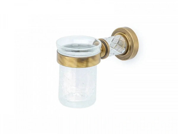 Boheme Стакан для зубных щеток MURANO CRYSTAL бронза _Комплект