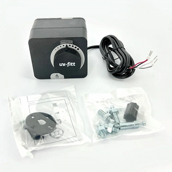 Привод для клапана пропорциональный 24 V, 5 Нм, 120 c Uni-Fitt