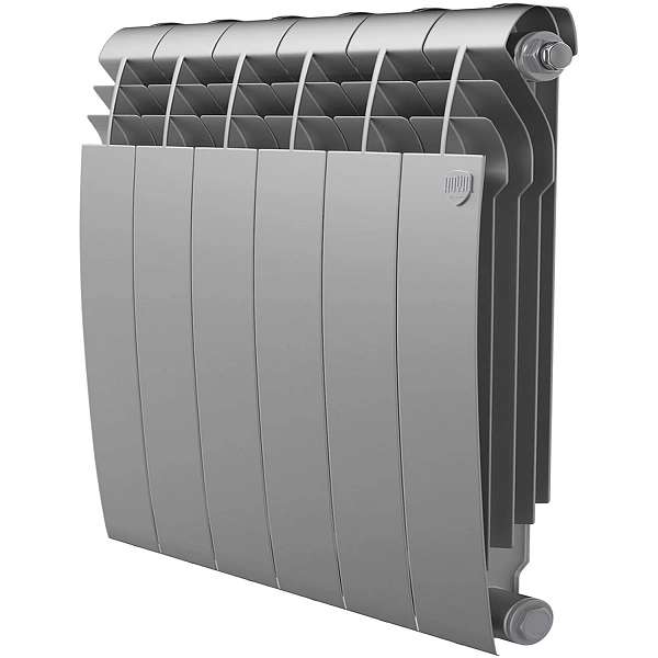 Радиатор Royal Thermo BiLiner 500 /Silver Satin - 6 секц.