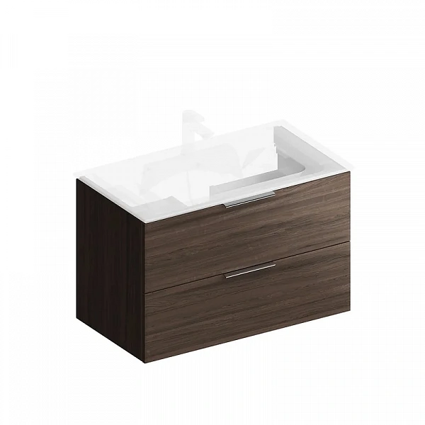 Kerama Marazzi PI.85/OLM Тумба PIANO 85 см, 2 ящика, дымчатый вяз