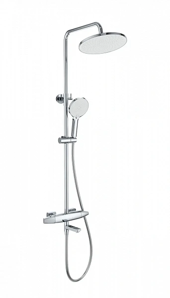 Душевая система с термостатом WONZON & WOGHAND NEO, Хром (WW-B3035-A2-CR), шт