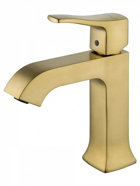 Смеситель для раковины WONZON & WOGHAND FLEX, Брашированное золото (WW-88018072-BG), шт