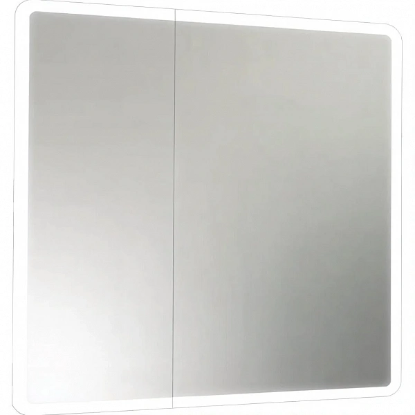 Зеркальный шкаф для ванной "Reflection Chill" с LED подсветкой 800х800 RF2315CH