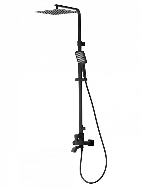 Душевая система WONZON & WOGHAND FLEX, Черный матовый (WW-88047072-MB), шт